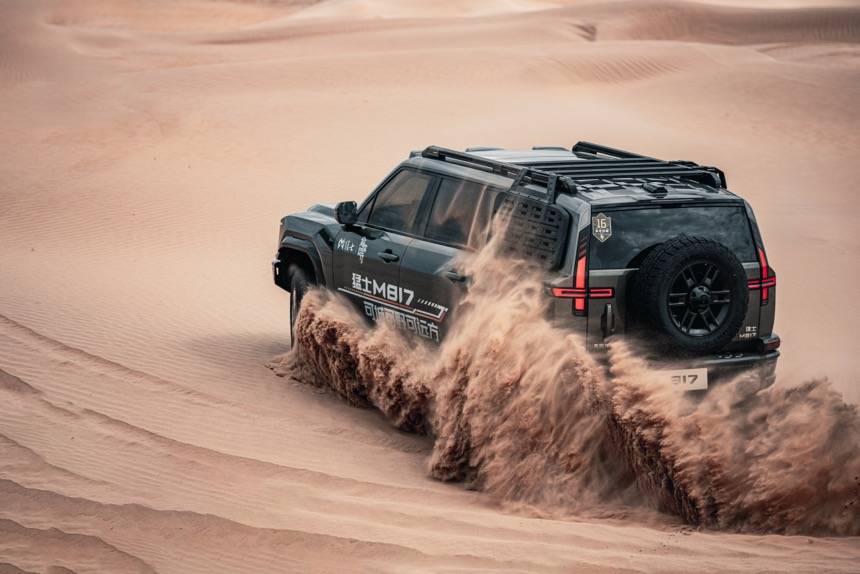 滿血華為聯手打造 鐵血猛士M817解鎖全維度智能越野新生活