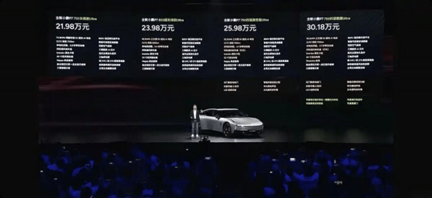 全新小鵬P7上市,未來AI豪華轎跑的答案是不是它?