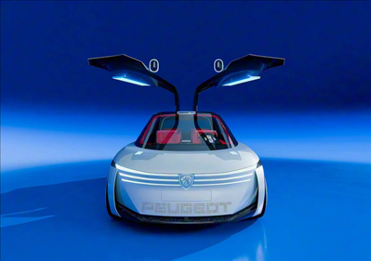 展示創新技術 標致Polygon Concept官圖