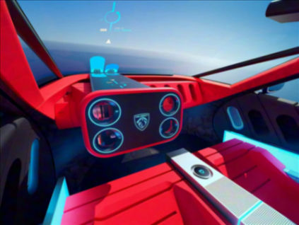 展示創新技術 標致Polygon Concept官圖