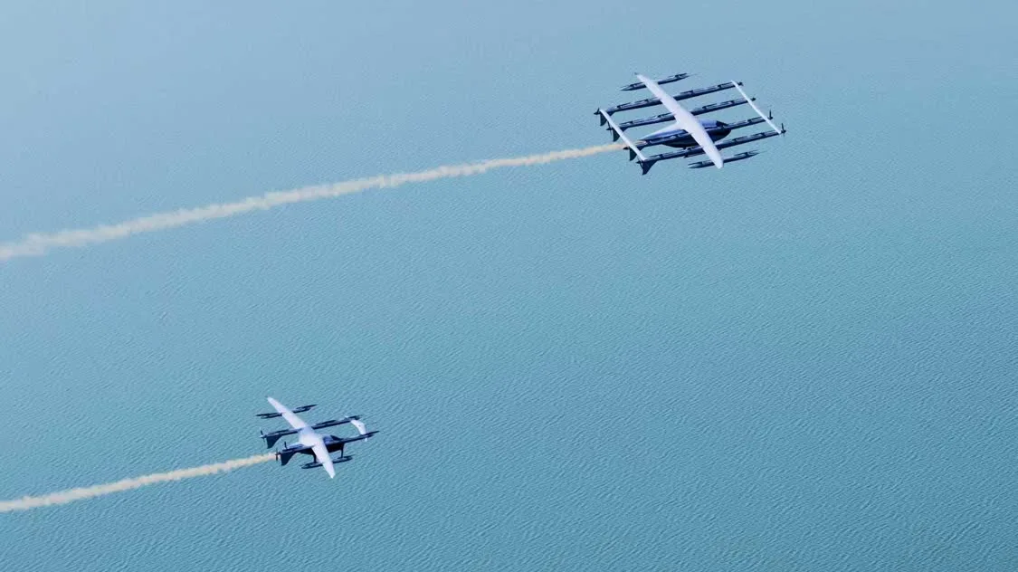 全球首款5噸級eVTOL亮相 混動版續航可達1500公里