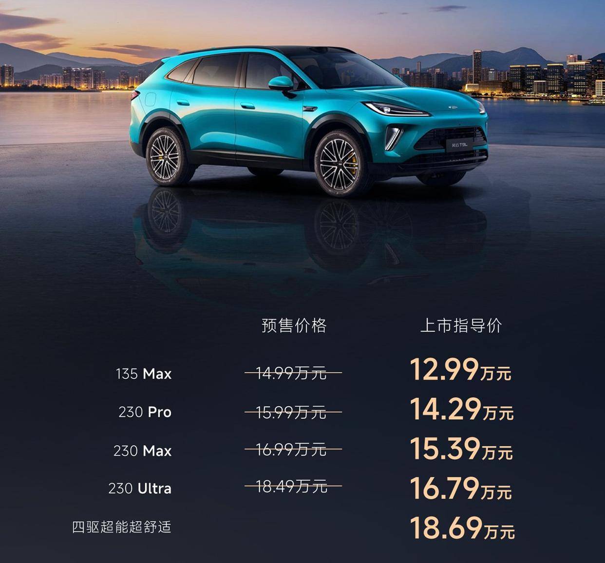 風云T9L上市:以親民價格,享豪華SUV越級體驗